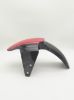 NQi GTS Pro Front fender (Black+ Red) 30406091 NIU N1S-GT Front fender (Black Red) side